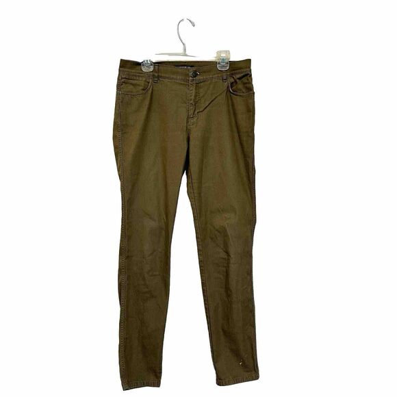 LAFAYETTE 148 NEW YORK Mercer Mid-Rise Skinny Jeans in Dark Green Women’s Size 4 - Picture 2 of 13